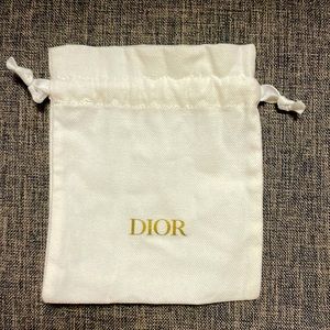 Dior fabric make up pouch with free gift
